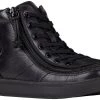 Black To The Floor Leather BILLY Classic Lace Highs