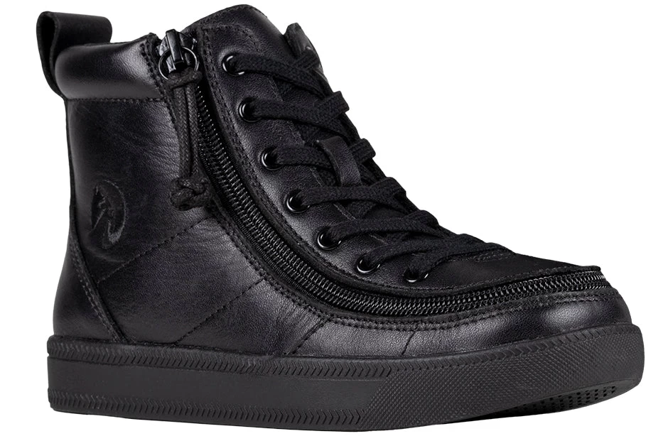 Black To The Floor Leather BILLY Classic Lace Highs 1 Black To The Floor Leather BILLY Classic Lace Highs