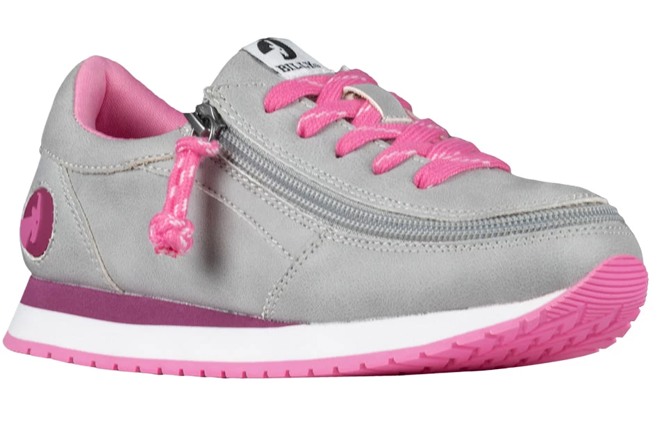 FINAL SALE - Grey/Fuchsia BILLY Joggers 1 FINAL SALE - Grey/Fuchsia BILLY Joggers