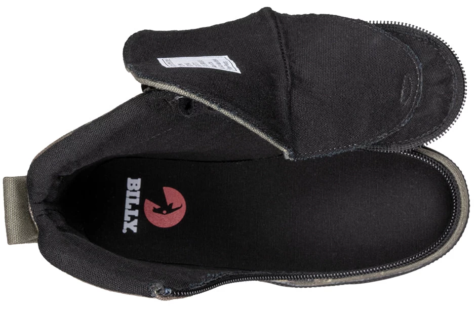 Olive Camo BILLY Street High Tops 4 Olive Camo BILLY Street High Tops - Image 4