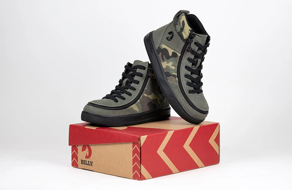 Olive Camo BILLY Street High Tops 8 Olive Camo BILLY Street High Tops - Image 8
