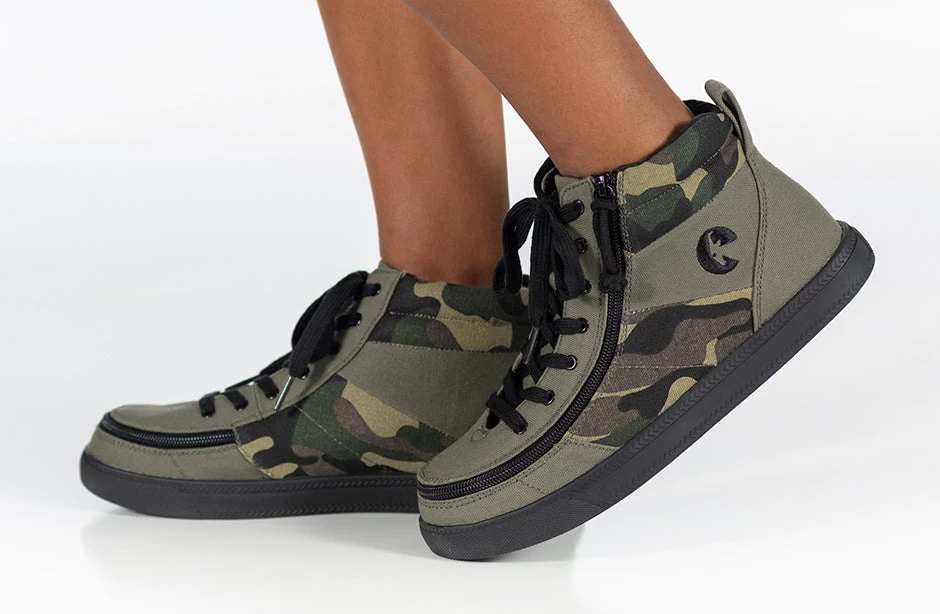 Olive Camo BILLY Street High Tops 9 Olive Camo BILLY Street High Tops - Image 9