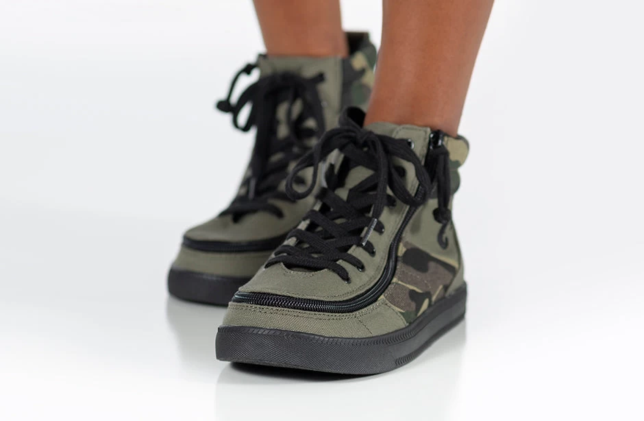 Olive Camo BILLY Street High Tops 10 Olive Camo BILLY Street High Tops - Image 10