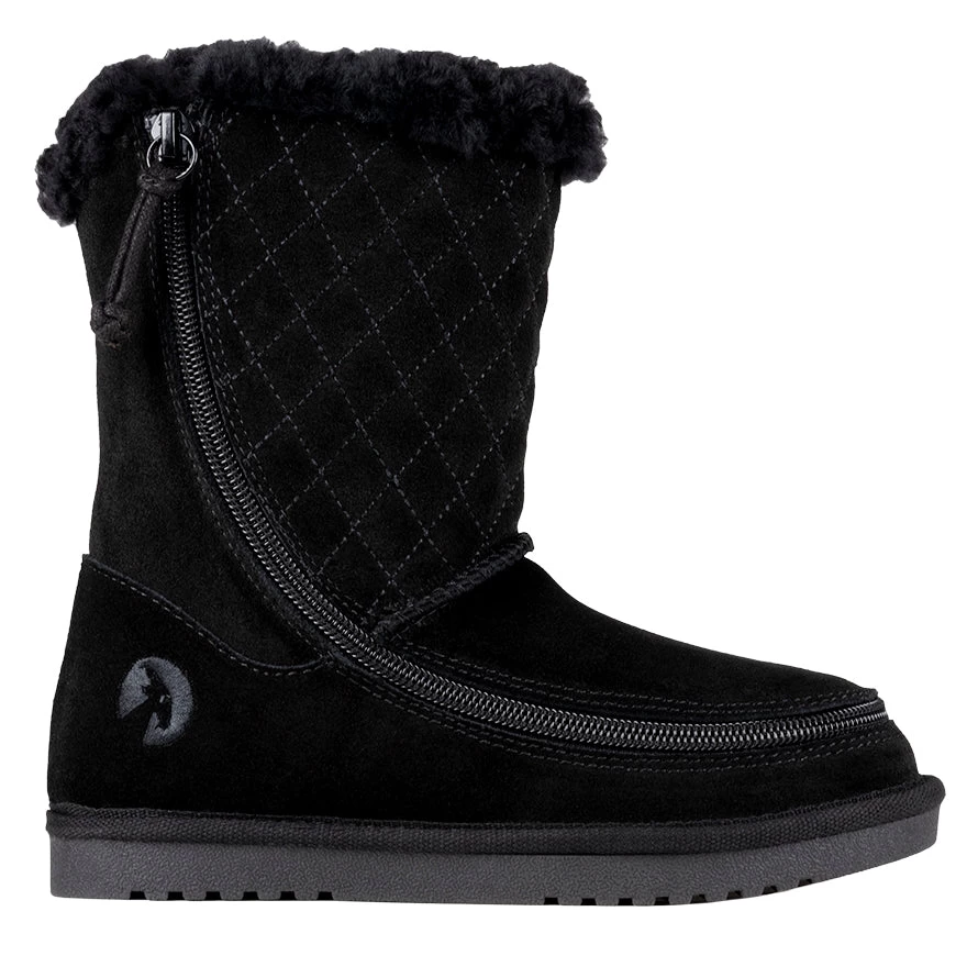 FINAL SALE - Black BILLY Cozy Quilt Lux Boots 2 FINAL SALE - Black BILLY Cozy Quilt Lux Boots - Image 2