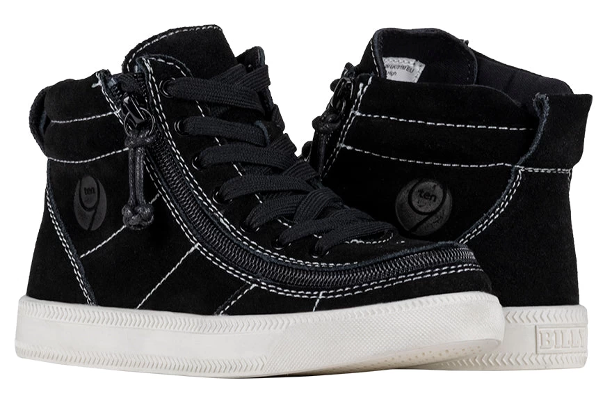 Black Suede BILLY Ten9 Street High Tops 1 Black Suede BILLY Ten9 Street High Tops