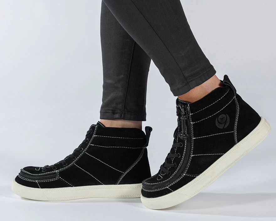 Black Suede BILLY Ten9 Street High Tops 7 Black Suede BILLY Ten9 Street High Tops - Image 7