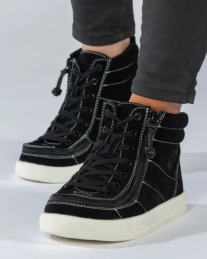 Black Suede BILLY Ten9 Street High Tops 8 Black Suede BILLY Ten9 Street High Tops - Image 8