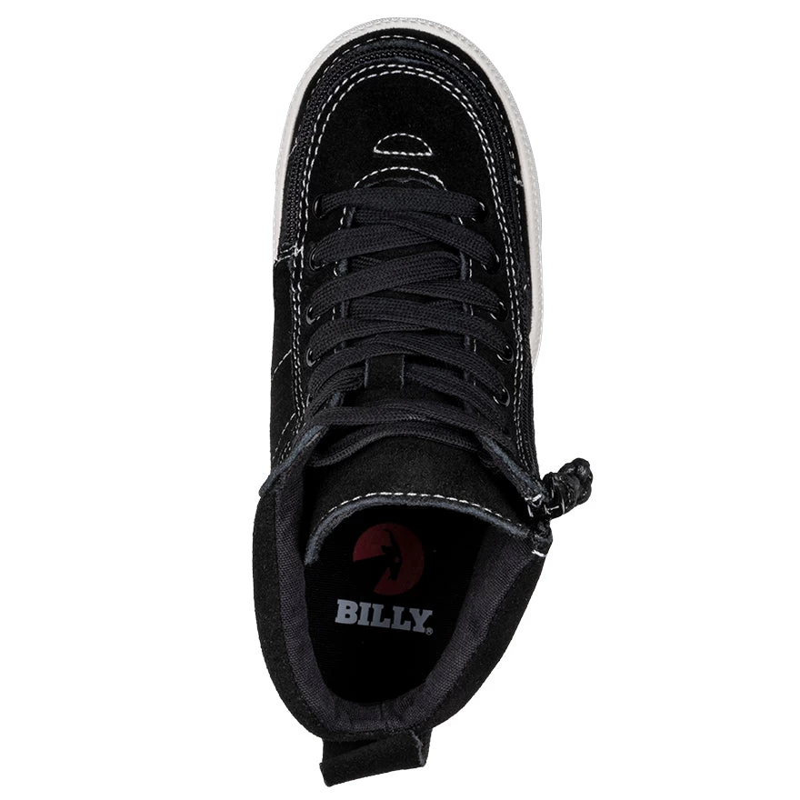 Black Suede BILLY Ten9 Street High Tops 5 Black Suede BILLY Ten9 Street High Tops - Image 5