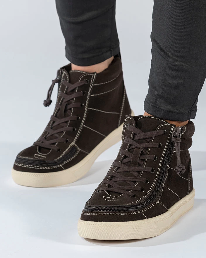 Brown Suede BILLY Ten9 Street High Tops 8 Brown Suede BILLY Ten9 Street High Tops - Image 8