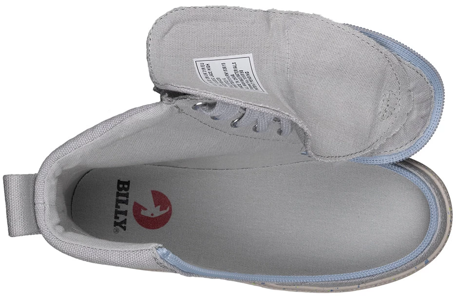 FINAL SALE - Grey/Blue Speckle BILLY Classic Lace High Tops 4 FINAL SALE - Grey/Blue Speckle BILLY Classic Lace High Tops - Image 4