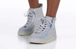 FINAL SALE - Grey/Blue Speckle BILLY Classic Lace High Tops 19 FINAL SALE - Grey/Blue Speckle BILLY Classic Lace High Tops -Billy Shoes Store BK22100 020 studio standing 2 940x614 1a06ad44 eac0 45cb 9fab e179630b0f2f