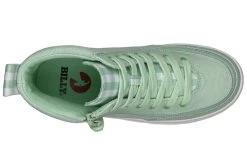 FINAL SALE - Green Gingham BILLY Classic Lace High Tops -Billy Shoes Store BK22100 330 top 940x614 2ac85307 1690 45ad b1f4 ebb167e116ba