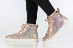 Rose Gold Unicorn BILLY Classic Lace Highs -Billy Shoes Store BK22100 680 studio standing 1 940x614 d42c911d 2f20 4ac0 b87f f1334589a1a8