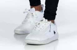 FINAL SALE - White/Navy BILLY Sport Court Athletic Sneakers -Billy Shoes Store BK22133 100 studio standing 2 940x614 954f7018 6933 4a9f 9139 132dfe158fbd