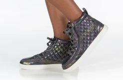Graphite Rainbow BILLY Classic Quilt High Tops -Billy Shoes Store BK22339 961 studio standing 1 940x614 cd0aed91 8844 45e9 a7d2 7df6bd58537e