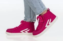 Fuchsia/White BILLY CS Sneaker High Tops -Billy Shoes Store BK22342 670 studio standing 1 940x614 c6aad7a7 22b6 47d1 8a8a f2f83df5744e