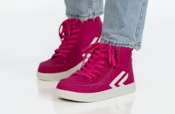 Fuchsia/White BILLY CS Sneaker High Tops -Billy Shoes Store BK22342 670 studio standing 2 940x614 96909282 0aad 4e99 ac85 ab04c99b2275