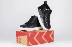 Black Leather BILLY Ten9 CS Sneaker High Tops -Billy Shoes Store BK22442 002 on box 3 940x614 56c94ba5 6729 4c10 9cfc 1657d63ee229