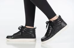Black Leather BILLY Ten9 CS Sneaker High Tops -Billy Shoes Store BK22442 002 studio standing 1 940x614 bc5c77ea 3899 4ef6 90d4 6952734f9599
