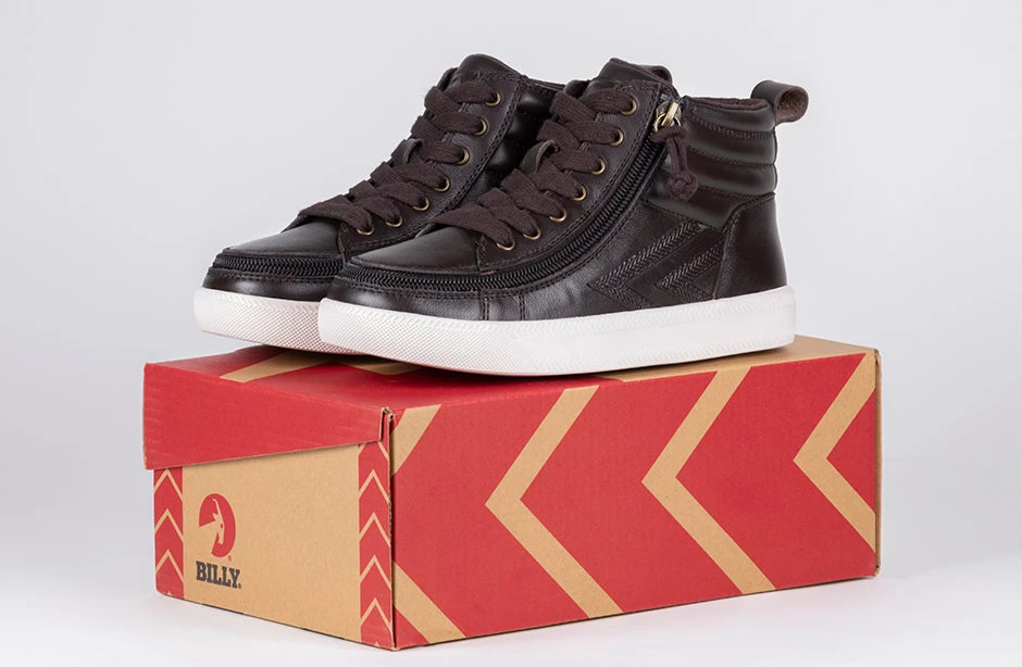 Brown Leather BILLY Ten9 CS Sneaker High Tops 7 Brown Leather BILLY Ten9 CS Sneaker High Tops - Image 7