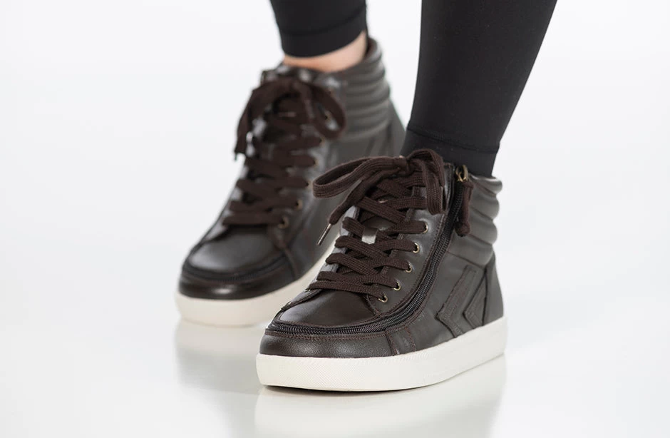 Brown Leather BILLY Ten9 CS Sneaker High Tops 11 Brown Leather BILLY Ten9 CS Sneaker High Tops - Image 11