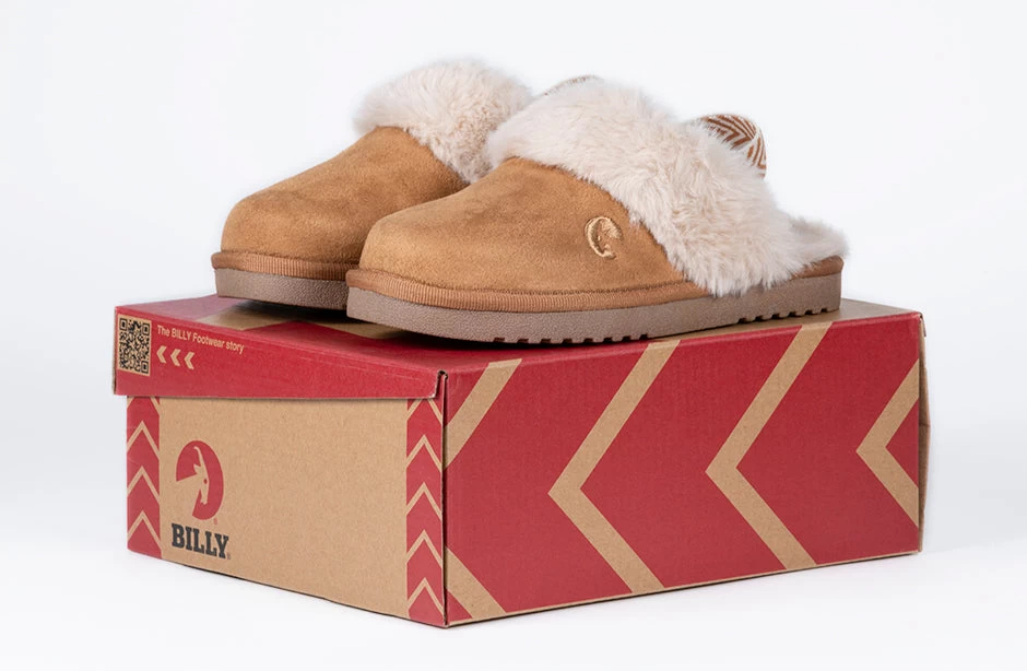 Chestnut BILLY Cozy Sling Scuff 6 Chestnut BILLY Cozy Sling Scuff - Image 6