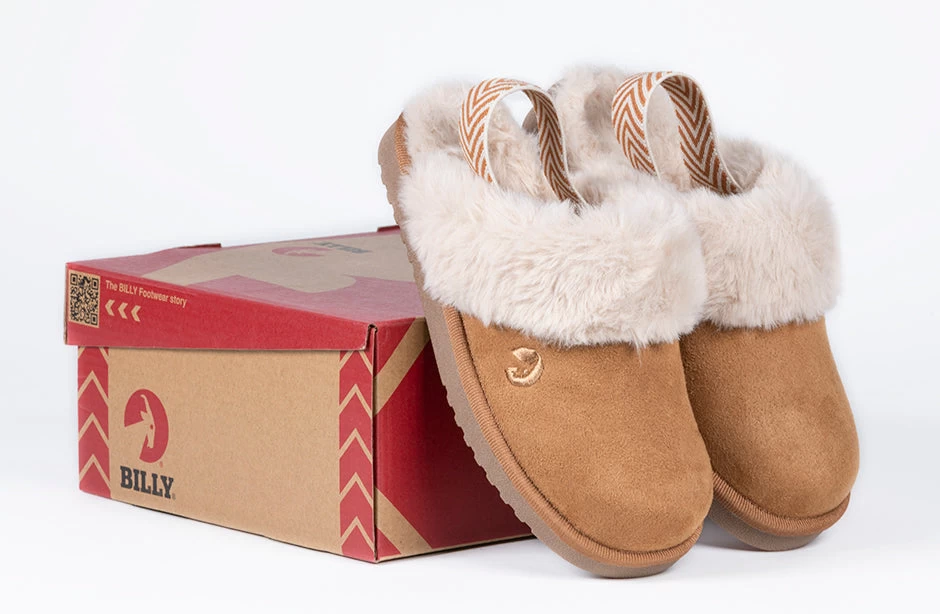 Chestnut BILLY Cozy Sling Scuff 7 Chestnut BILLY Cozy Sling Scuff - Image 7