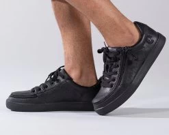 FINAL SALE - Men's Black To The Floor BILLY Low Sneakers -Billy Shoes Store BM20003 002 Studio1 880x704 1
