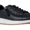 Men's Black Leather BILLY Comfort Lows