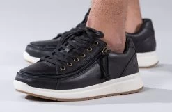 Men's Black Leather BILLY Comfort Lows 13 Men's Black Leather BILLY Comfort Lows -Billy Shoes Store BM20100 001 studio standing 2 940x614 22675b98 5ca5 402f b103 33750f0e4bb9