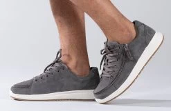 Men's Grey Suede BILLY Comfort Lows -Billy Shoes Store BM20101 030 studio standing 1 940x614 74627bfa 4a7a 41b2 860d df49f4804801