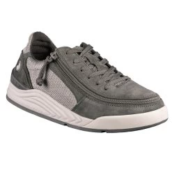 FINAL SALE - Men's Charcoal Suede/Mesh BILLY Comfort Classic Lows -Billy Shoes Store BM20102 021 nordstrom 34 outside 880x880 1542eea7 6e32 451e b1eb cf866f4931f0