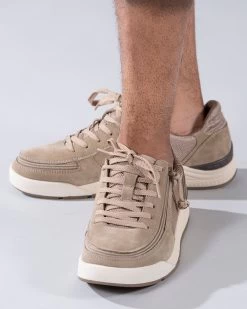 FINAL SALE - Men's Tan Suede/Mesh BILLY Comfort Classic Lows -Billy Shoes Store BM20102 260 Studio2 704x880 1