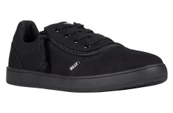Billy Shoes Store 7 FINAL SALE - Men's Black To The Floor BILLY Sneaker Low Tops