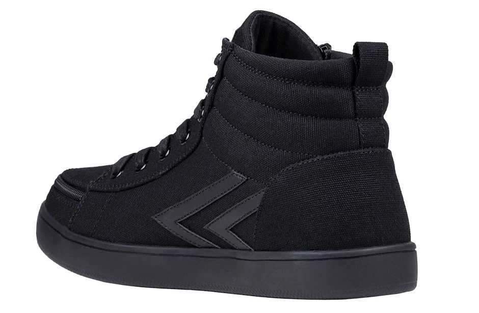 Men's Black To The Floor BILLY CS Sneaker High Tops 3 Men's Black To The Floor BILLY CS Sneaker High Tops - Image 3