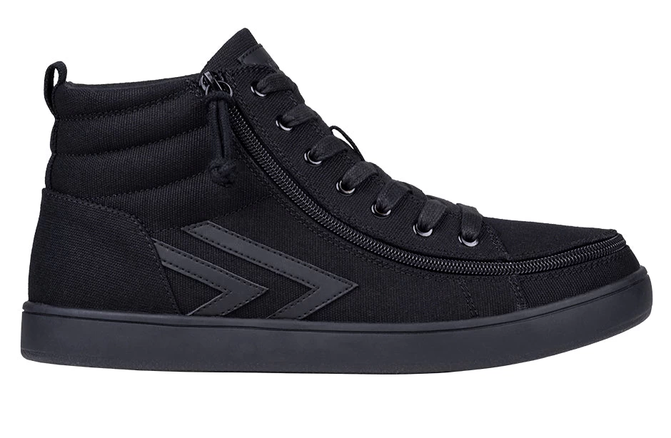 Men's Black To The Floor BILLY CS Sneaker High Tops 2 Men's Black To The Floor BILLY CS Sneaker High Tops - Image 2