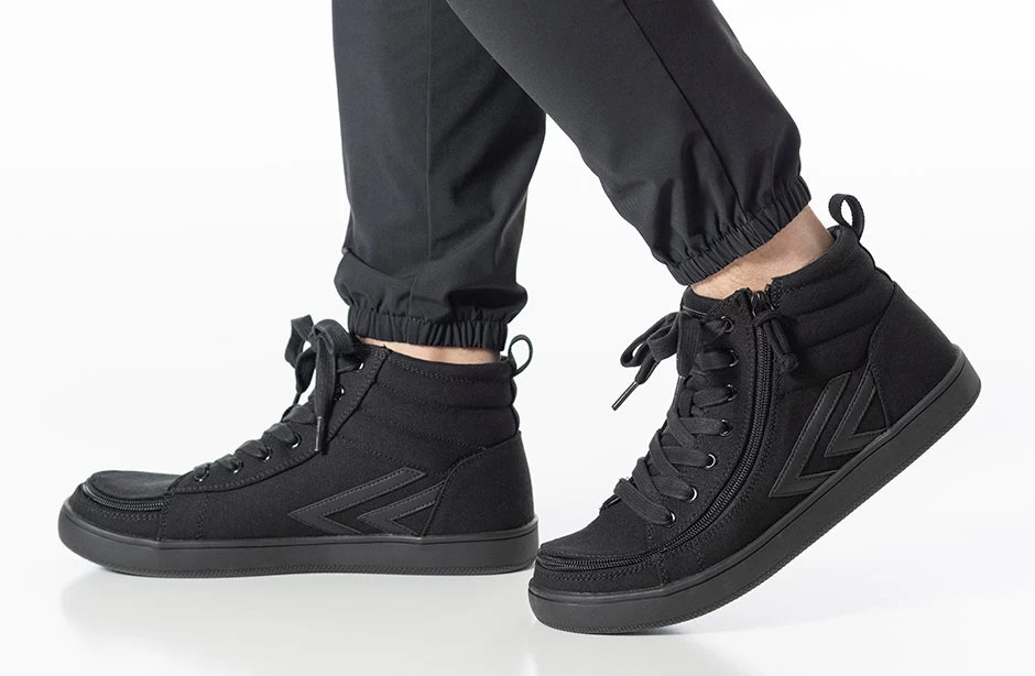 Men's Black To The Floor BILLY CS Sneaker High Tops 10 Men's Black To The Floor BILLY CS Sneaker High Tops - Image 10