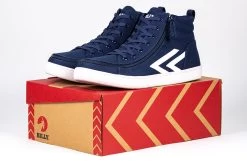 Men's Navy/White BILLY CS Sneaker High Tops -Billy Shoes Store BM22342 410 studio 1 940x614 0708ee9f ce32 441c abfa cd9611b3a419