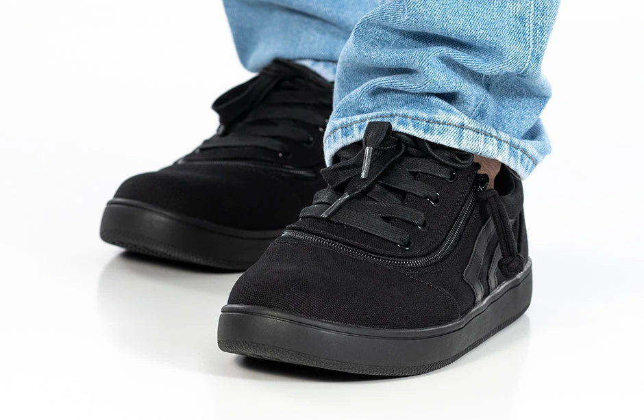 Men's Black To The Floor BILLY CS Sneaker Low Tops 11 Men's Black To The Floor BILLY CS Sneaker Low Tops - Image 11