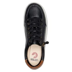 FINAL SALE - Women's Black (Brown Mustache) BILLY Low Sneakers -Billy Shoes Store BW20007 002 Top 880x880 8a5ed2fd 050d 4234 9449 68569b50c6fc