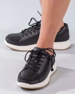 FINAL SALE - Women's Black Leather BILLY Comfort Lows -Billy Shoes Store BW20100 001 Studio2 704x880 a3a9dfb9 450c 4b3f 893c 2bfb2d361d3e