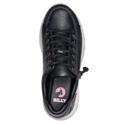 FINAL SALE - Women's Black Leather BILLY Comfort Lows -Billy Shoes Store BW20100 001 Top 880x880 9a42e42f fa24 48fb b611 4e95e0fdb260