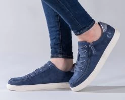 FINAL SALE - Women's Steel Blue BILLY Classic Lace Lows -Billy Shoes Store BW20301 400 Studio1 880x704 1