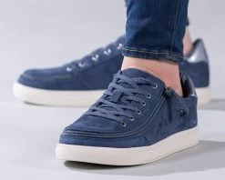 FINAL SALE - Women's Steel Blue BILLY Classic Lace Lows -Billy Shoes Store BW20301 400 Studio3 880x704 1