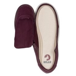 FINAL SALE - Women's Burgundy BILLY Sneaker Lows -Billy Shoes Store BW20305 601 Open 880x880 1