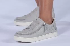 FINAL SALE - Women's Grey BILLY Gore Lows -Billy Shoes Store BW21120 030 studio standing 2 940x614 d6850906 bece 4a7a 880d 1cee7a856c99
