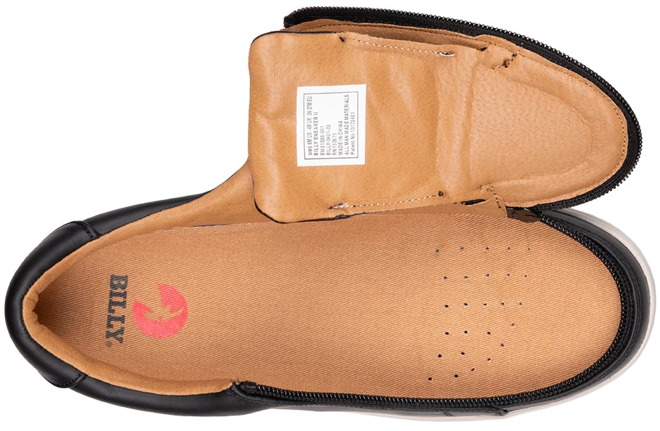 FINAL SALE - Women's Black BILLY Sneaker Low Tops 4 FINAL SALE - Women's Black BILLY Sneaker Low Tops - Image 4