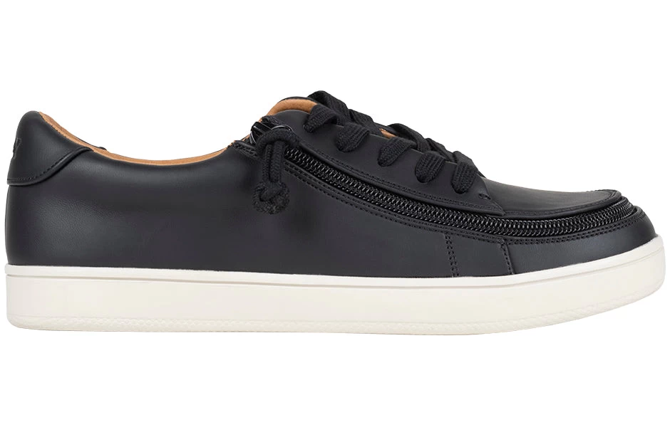 FINAL SALE - Women's Black BILLY Sneaker Low Tops 2 FINAL SALE - Women's Black BILLY Sneaker Low Tops - Image 2