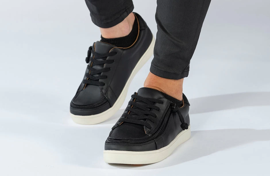FINAL SALE - Women's Black BILLY Sneaker Low Tops 7 FINAL SALE - Women's Black BILLY Sneaker Low Tops - Image 7