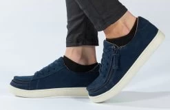 FINAL SALE - Women's Navy BILLY Sneaker Low Tops -Billy Shoes Store BW21328 410 studio standing 1 940x614 fd699fc7 69da 4b77 b593 520cdd34a434